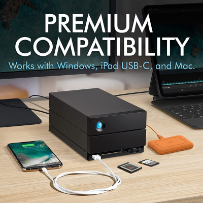 Зовнішній жорсткий диск 3.5" 40TB LaCie (STLG40000400) Вінниця - фото 6