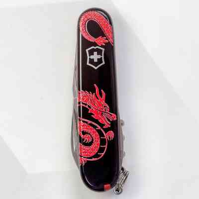 Нож Victorinox Spartan Zodiac 91 мм Червоний дракон (1.3603.3_Z3361u) Винница