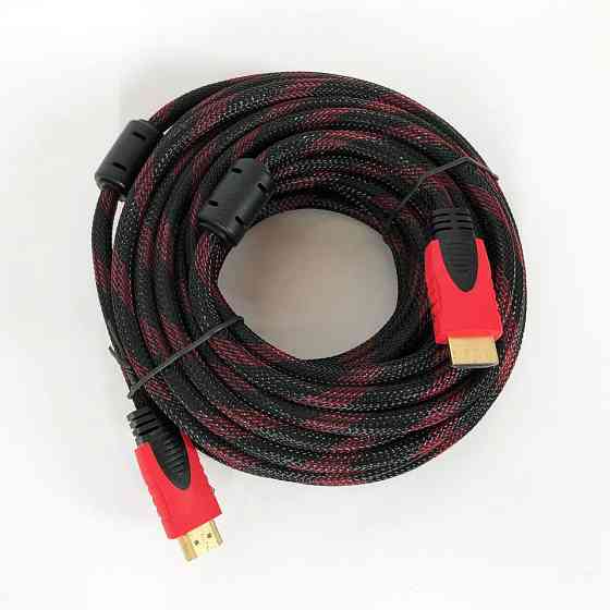 Кабель HDMI - HDMI 10m усиленный в обмотке 10м шнур EI-89 Львов