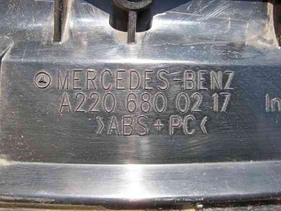 Mercedes-Benz  A2206800217 9C20 Права нижня накладка - кришка панелі приладів - торпеди антрацит S-Class W220 long Одеса