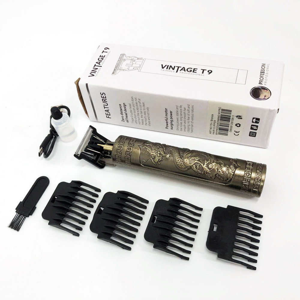 Малошумная машинка для стрижки волос Vintage, Многофункциональный триммер для стрижки волос и тела BG-59 Львов - изображение 1