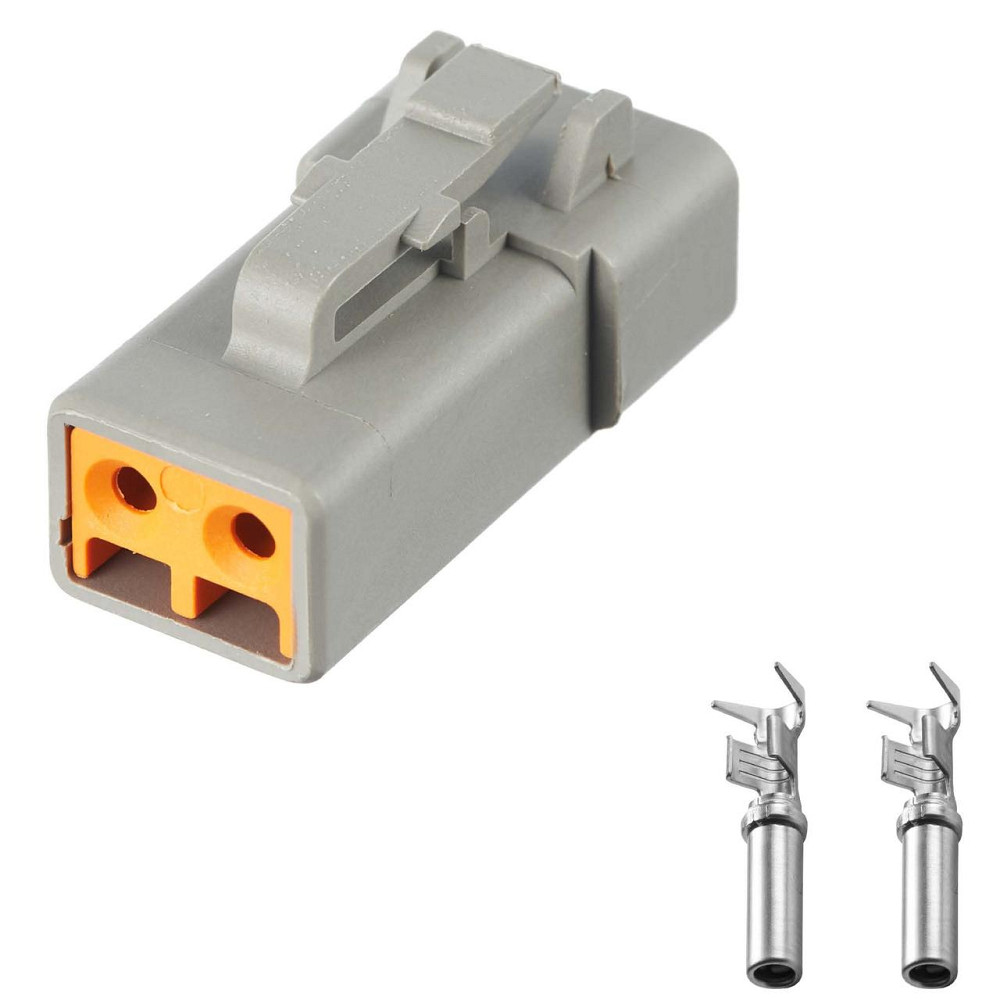 Роз'єм конектор 2-кон., Спецтехника І Вантажні Авто, DTP06-2S, ATP06-2S, DEUTSCH Америка, CAT, JCB, MAN 40062 Київ - фото 1