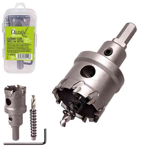 Свердло корончасте твердосплавне по металу 35мм TS-20035 Винница