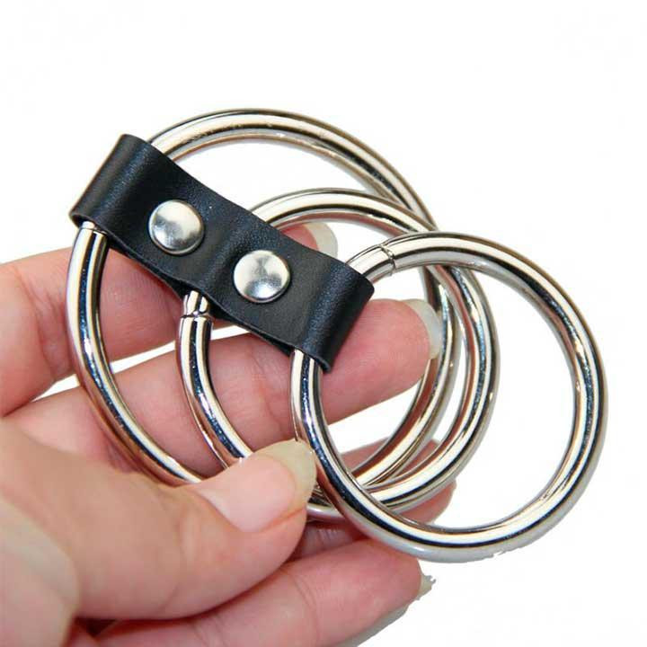 Сталевий фіксатор на пеніс "Володар перснів" - Сріблястий Вінниця - фото 8