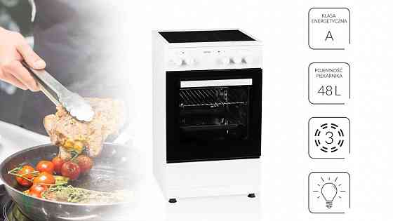 Электроплита MPM-53-KEC-30 БЕЛАЯ КЛАСС А! Киев