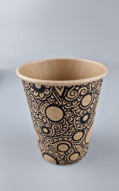 Стакан паперовий 175 мл "Авангард KRAFT" Маестро (50 шт.) Харків - фото 2