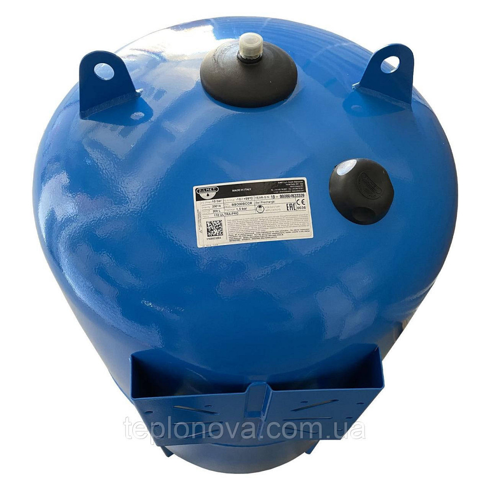 Гідроакумулятор 200 л ZILMET ultra-pro 10bar (1100020004) Чернівці - фото 2
