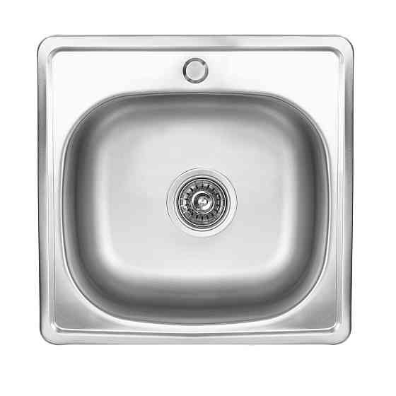 Кухонна мийка з нержавіючої сталі Valeso САТИН 4848 (0,6/170 мм) Коломыя