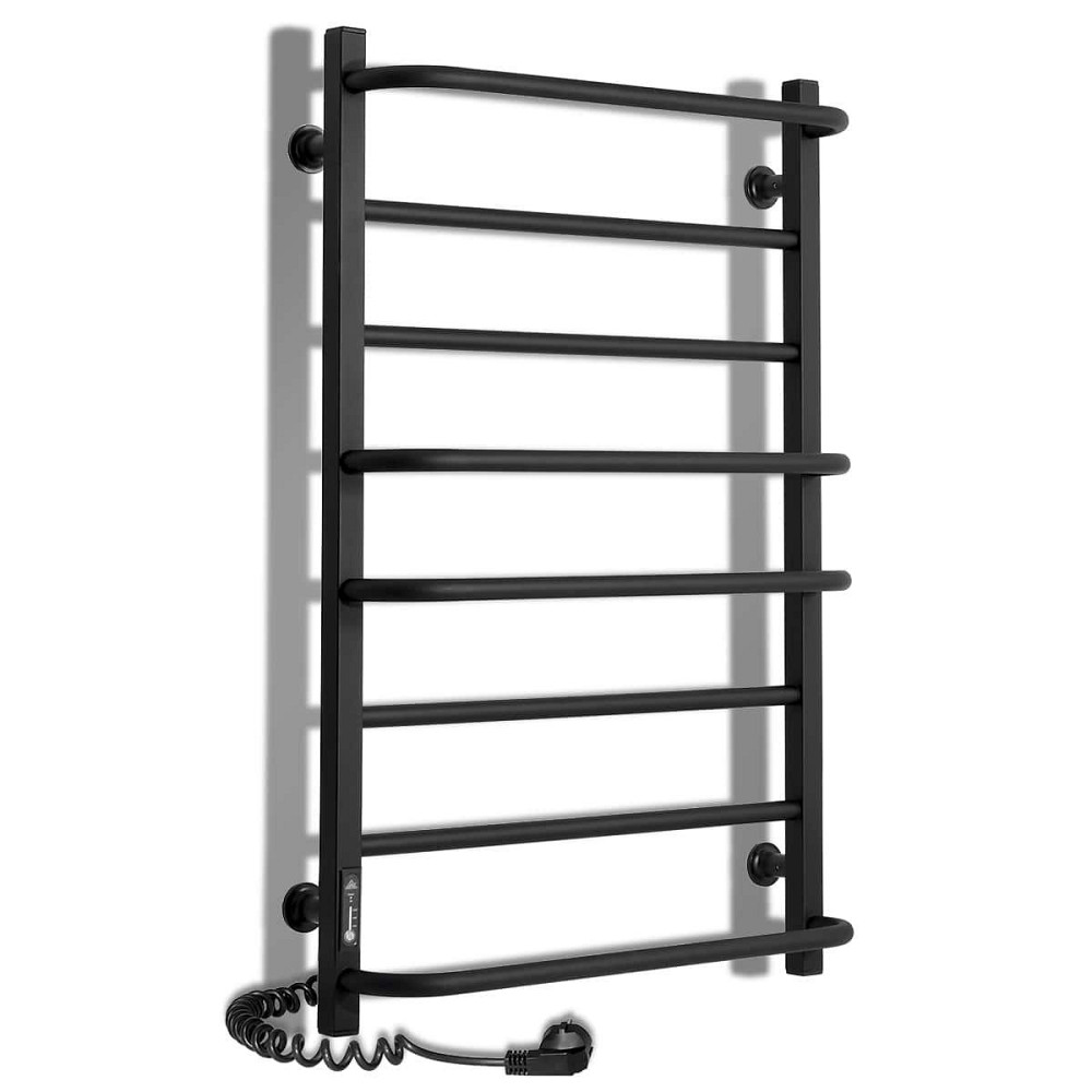 Електрична рушникосушка Laris Зебра Комфорт ЧК8 500Х800 Е чорна Київ - фото 1