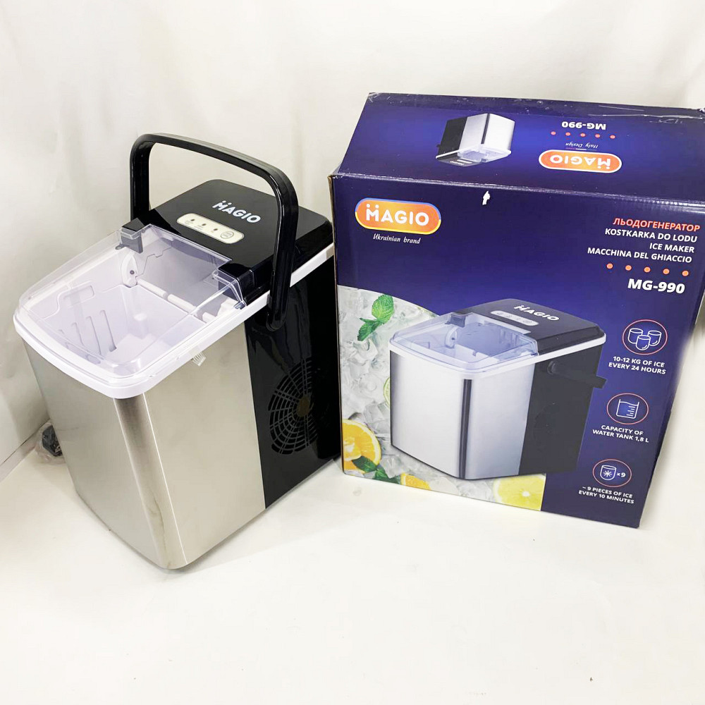 Генератор льоду для офісу, Magio, Генератор льоду для дому, Льодогенератор домашній GN-60 Івано-Франківськ - фото 4