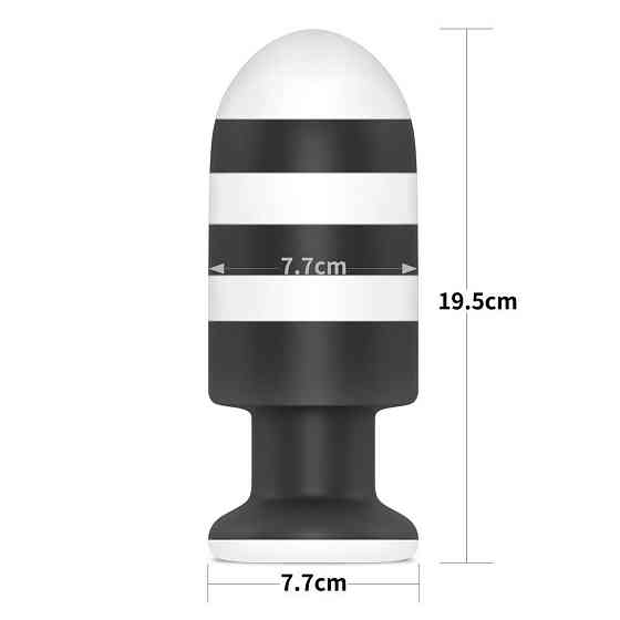 Анальна пробка - X-Missioner Butt Plug 7.5" Sex Aura Київ