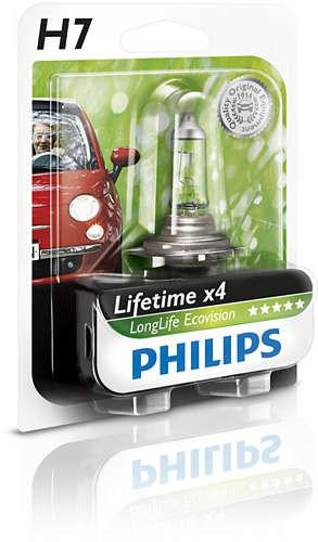 Галогенова лампа PHILIPS 12972LLECOB1 H7 55 W 12 V PX26d LLECO Харків - фото 1