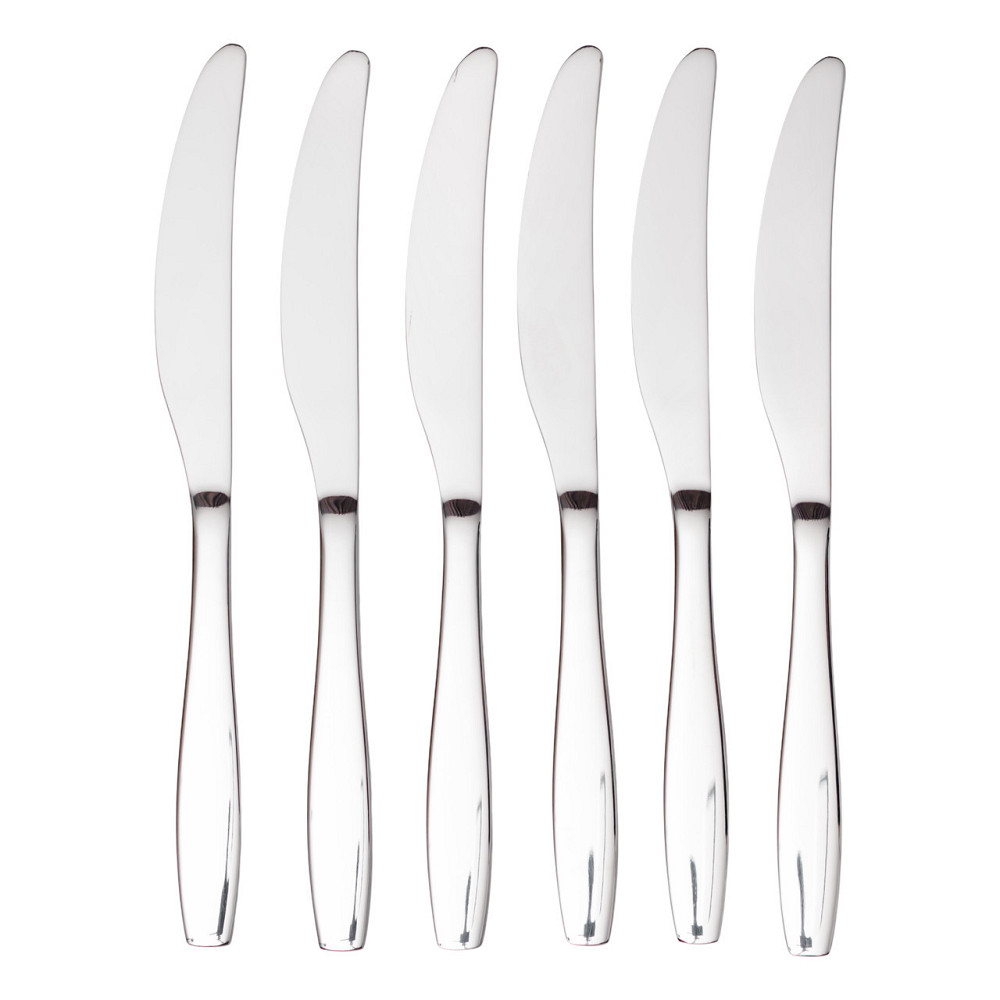 Набор столовых ножей из нержавеющей стали, 6 шт. Киев - изображение 2