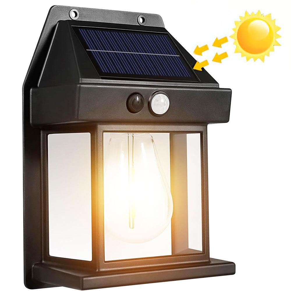 Вуличний світильник на сонячній батареї, SOLAR WALL LAMP ВK-888 / Акумуляторний ліхтар / Лед світильники Київ - фото 6