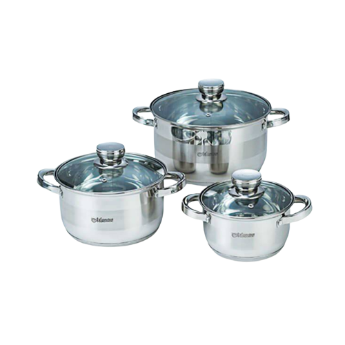 Набір каструль 6 предметів MR-2220-6L Maestro Житомир - фото 1