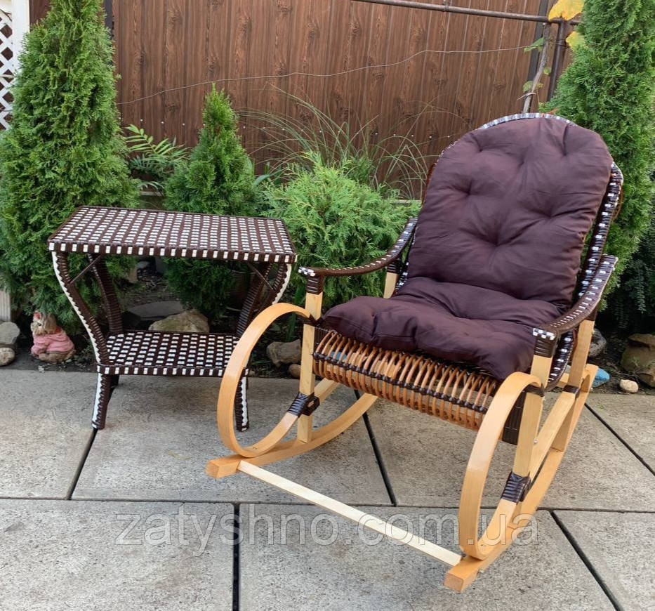 Мебель плетеная, буковая, комплект Киев - изображение 2