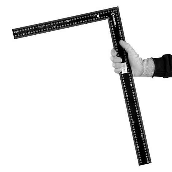 Угольник строительный, 600×400 мм INTERTOOL MT-2060 Киев