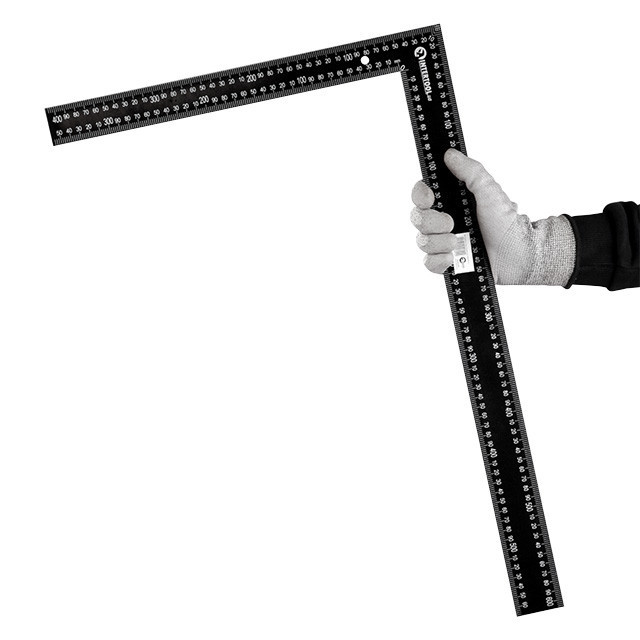 Угольник строительный, 600×400 мм INTERTOOL MT-2060 Киев - изображение 5