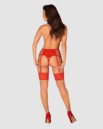 Пояс для панчох Obsessive Rediosa L/XL Sex Aura Київ
