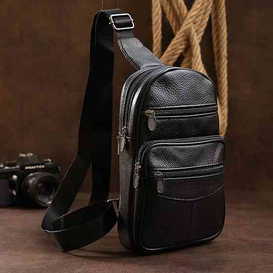 Оригинальная мужская сумка кросс-боди, Мужские сумки через плечо, Сумка кожаная мужская кросс боди JN-47 Львов