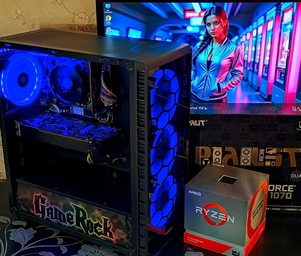 ПК GTX1070/ Ryzen 5/ 16Gb DDR4/M.2 ігровий комп'ютер AM4 Харків - фото 6