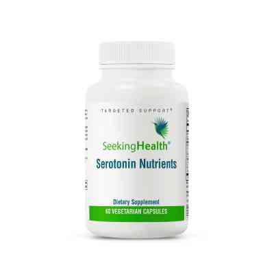Вітамінно-мінеральний комплекс Seeking Health Підвищення Серотоніну, Serotonin Nutrients, 60 вегетаріанських ка (SKH52178) Вінниця