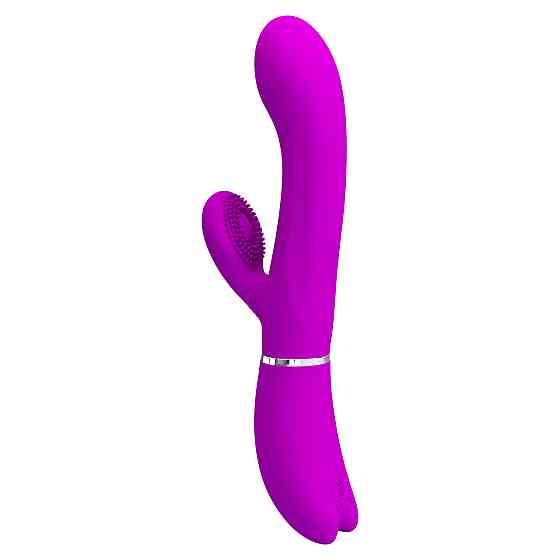 Вібратор - Pretty Love Clitoris Vibrator Purple Sex Aura Київ