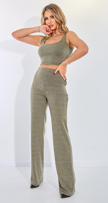 Костюм із джерсі трійка з топом (44) Київ - фото 4