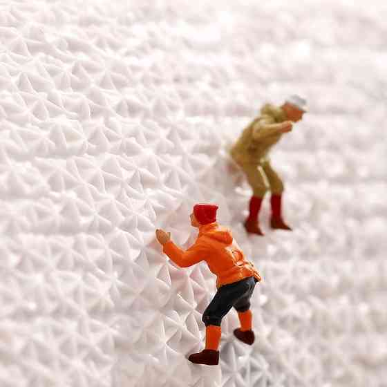 Килимок для ванної кімнати та душу килимок для ніг у душову, мікрофібра, атиковзкий 50х80 см, принт папороть Кам'янець-Подільський