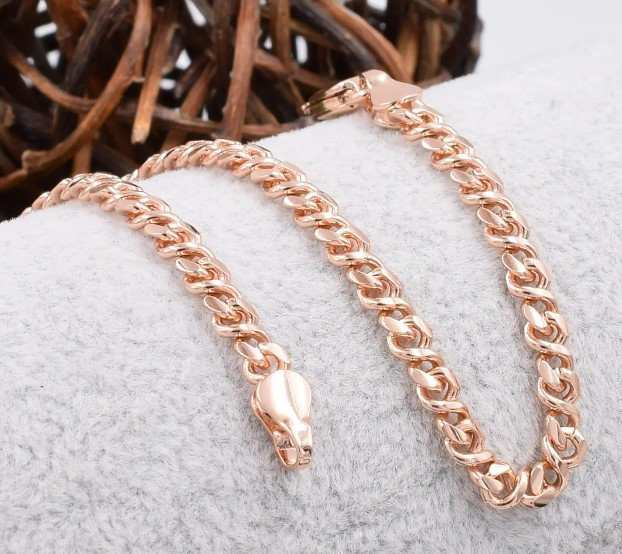 Браслет Xuping 30396, довжина 19см, ширина 5мм, позолота РО Київ - фото 1