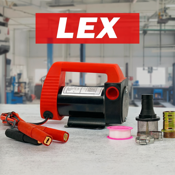 LEX паливний насос 24V для автоакумуляторів із фільтром електрична помпа з герметичним корпусом для авто Львів