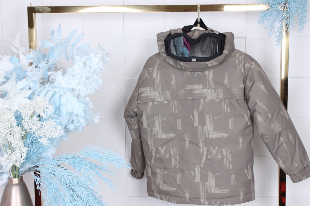 Зимняя куртка на мальчика с очками 134,140 на холофайбере Николаев - изображение 3