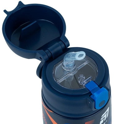 Поильник-непроливайка Kite Hot Wheels термос з трубочкою 400 мл (HW25-1261) Вінниця - фото 3