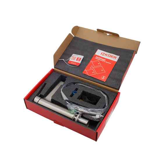 Смеситель для умывальника Koer KI-10016-02 (из нерж. стали) (Цвет нерж) (KR4789) Киев