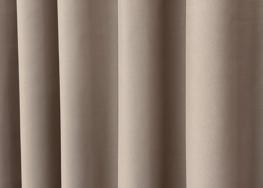 Комплект готових штор VR-Textil Блекаут Midnight № 1824ш Світле какао 140х290 см 2 шт (39-0037) Київ - фото 8