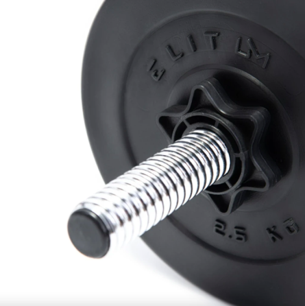 Гантель композитна ELITUM 11кг Киев