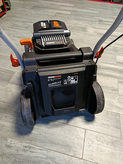 Акумуляторна газонокосарка WORX NITRO WG737E (товар вживаний) Луцк - изображение 5