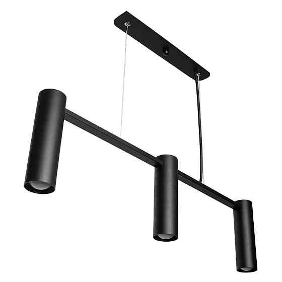 Подвесная люстра паук 3 лампы Telescope NL 17502-3 BK Одесса