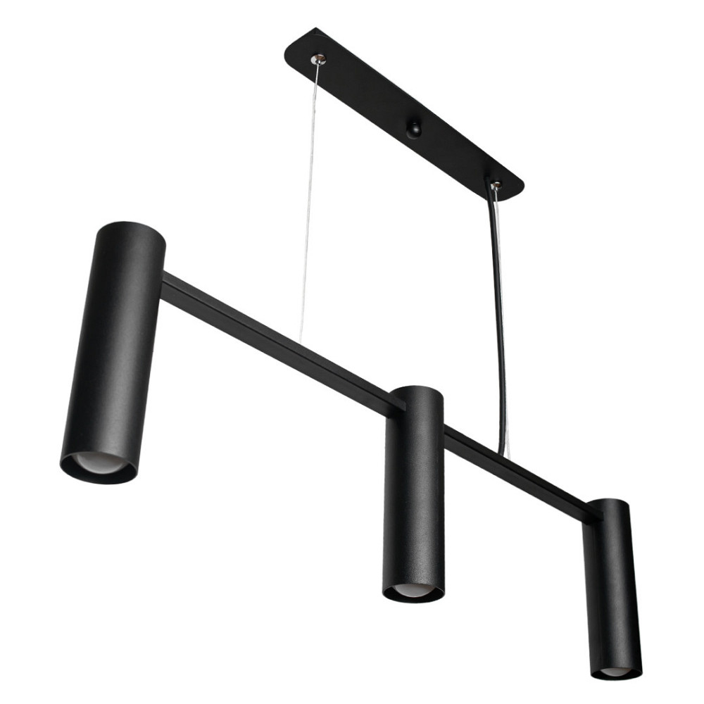 Подвесная люстра паук 3 лампы Telescope NL 17502-3 BK Одесса - изображение 1