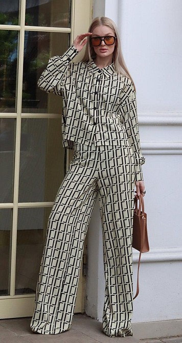 Брючний костюм із сорочкою Київ - фото 4