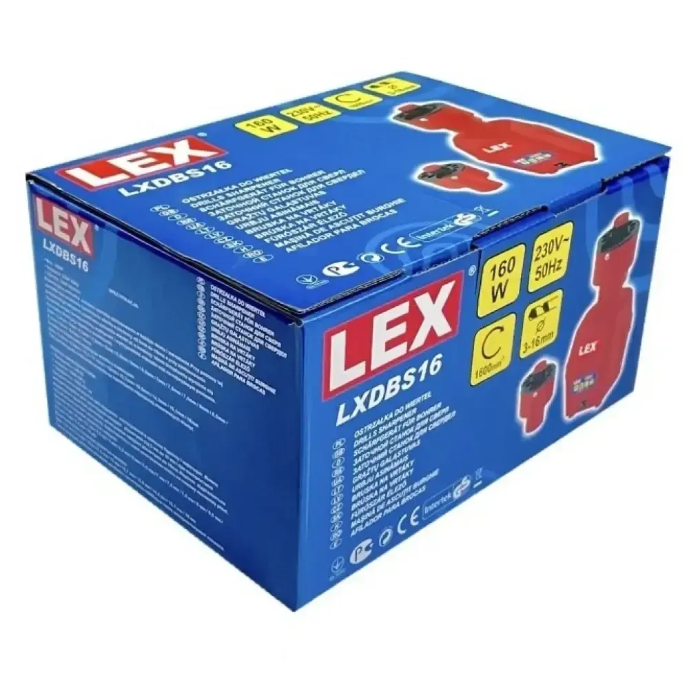 Заточний верстат LEX LXDBS16, 3–16 мм, 160 Вт, 1600 об/хв, Чехія Львів - фото 3