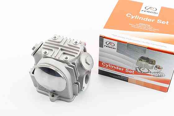 Головка циліндра + клапана + розподільний вал + кришки в зборі 70cc (47мм), від 2шт -5% Київ