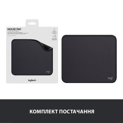 Коврик для мышки Logitech Mouse Pad Studio Series Graphite (956-000049) Винница - изображение 8