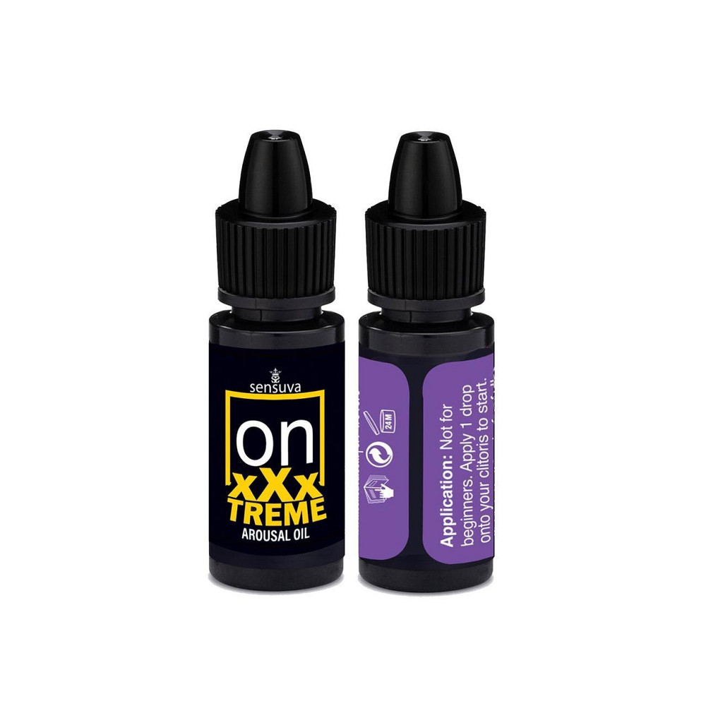 Возбуждающие капли для клитора Sensuva On xXxTREME Arousal Oil (5 мл) with Antidote (5 мл) + антидот Sex Aura Киев - изображение 3