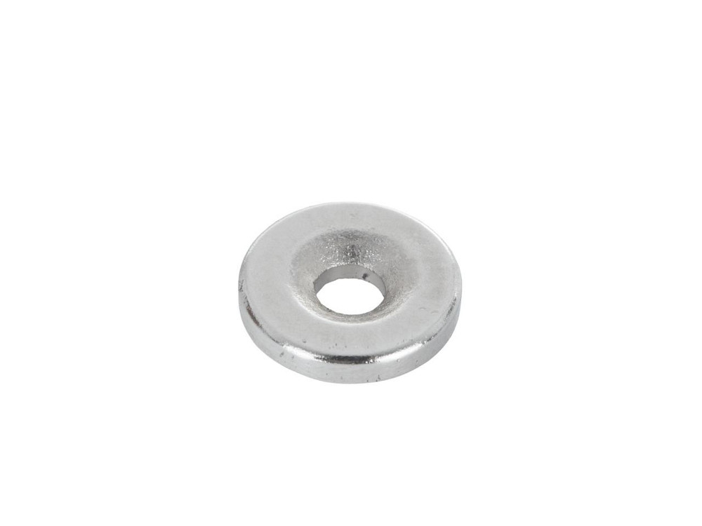 Магніт неодимовий "GeKo" дисковий діаметром 14мм товщиною 3мм з отвором під гвинт Київ - фото 1