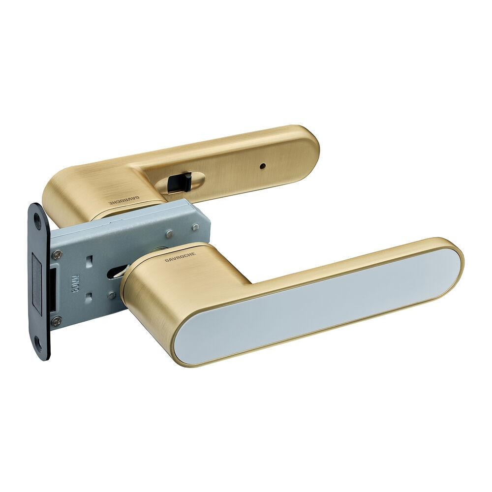 Ручки с магнитным механизмом Gavroche GRclick Gold SB/W сатиновое золото с белой вставкой Киев - изображение 1