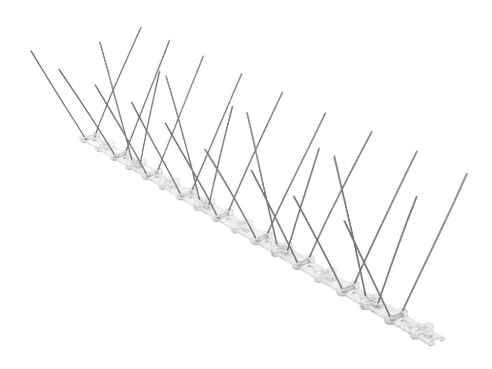 Шипи від птахів протиприсадні металеві 100мм 0.5м. Ekochron Польща Київ - фото 1