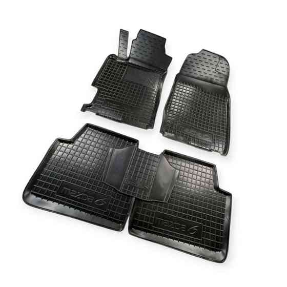 Килимки Mazda 6 i 2003-2008 борт 2,5см, з перемичкою салону Мукачево