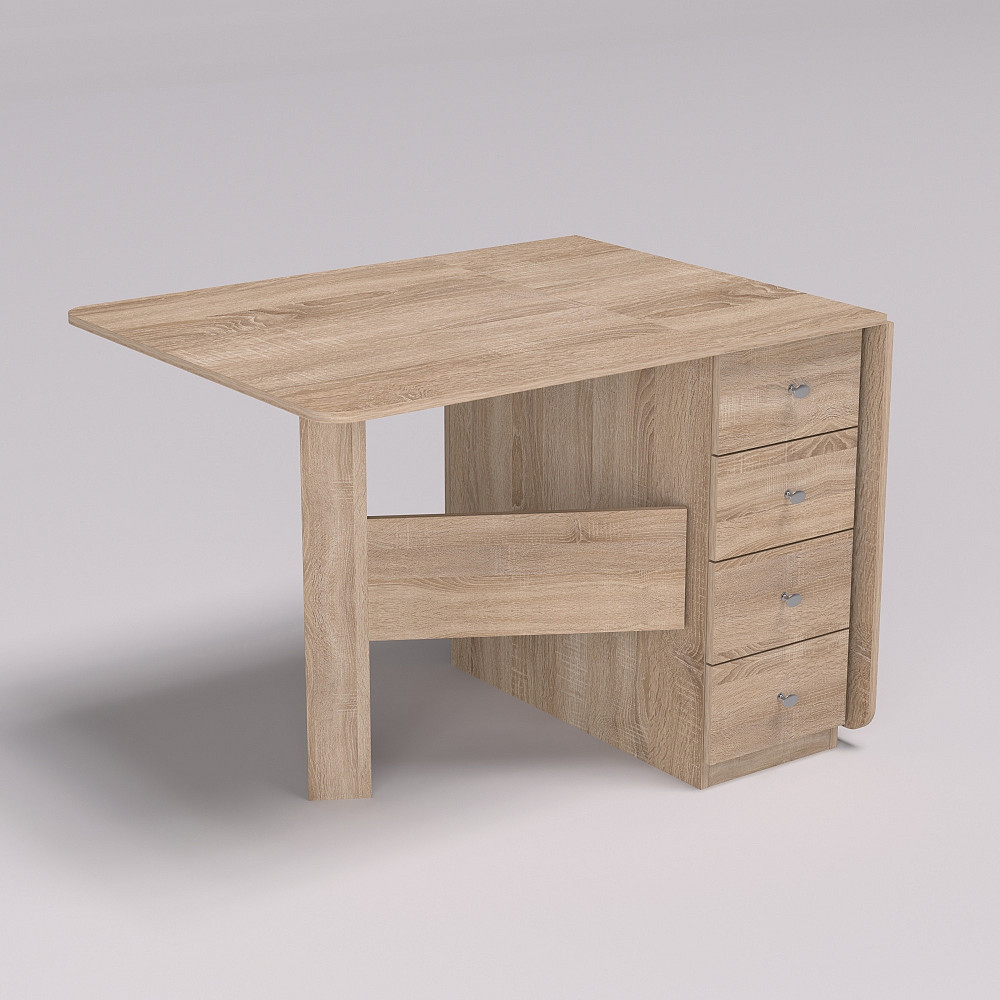 Стіл-тумба №5 Комбі, Дуб Сонома, 380х800х750 Львів - фото 4