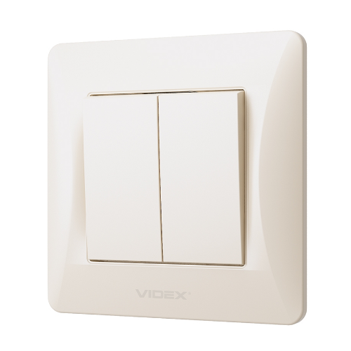 BINERA крем Вимикач внутрішній 2кл Videx Житомир